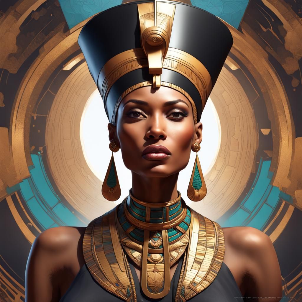 Beautiful Queen Nefertiti