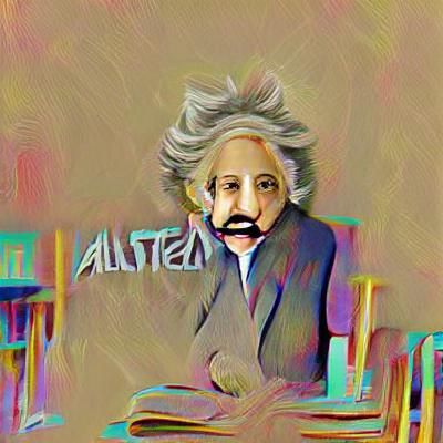 Portrait of Albert Einstein