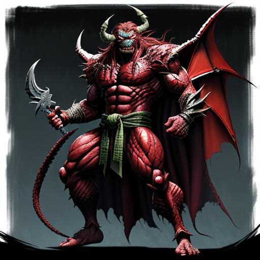 Ultimate Drako True Form Villain in Live Action Style