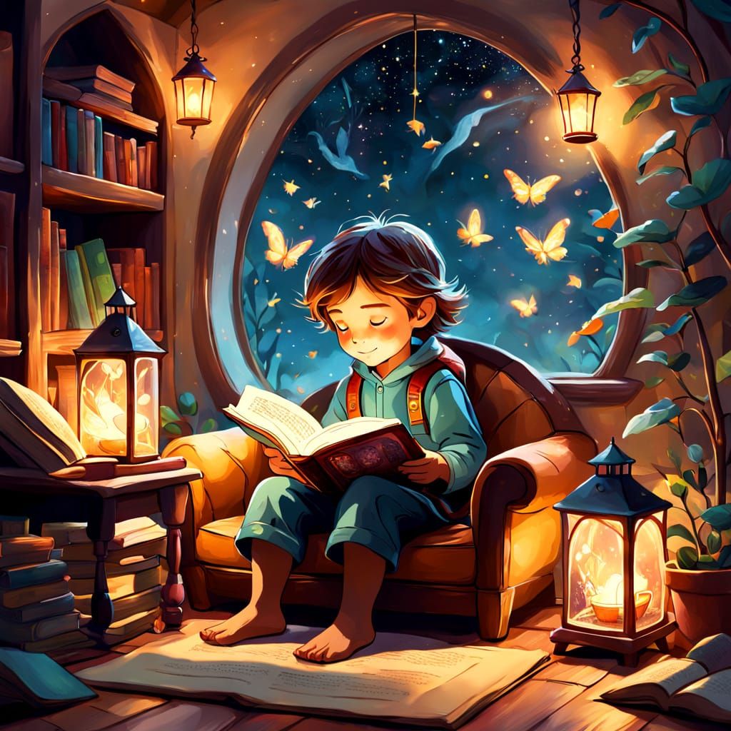 Magical Reading Nook Ignites Child's Imagination