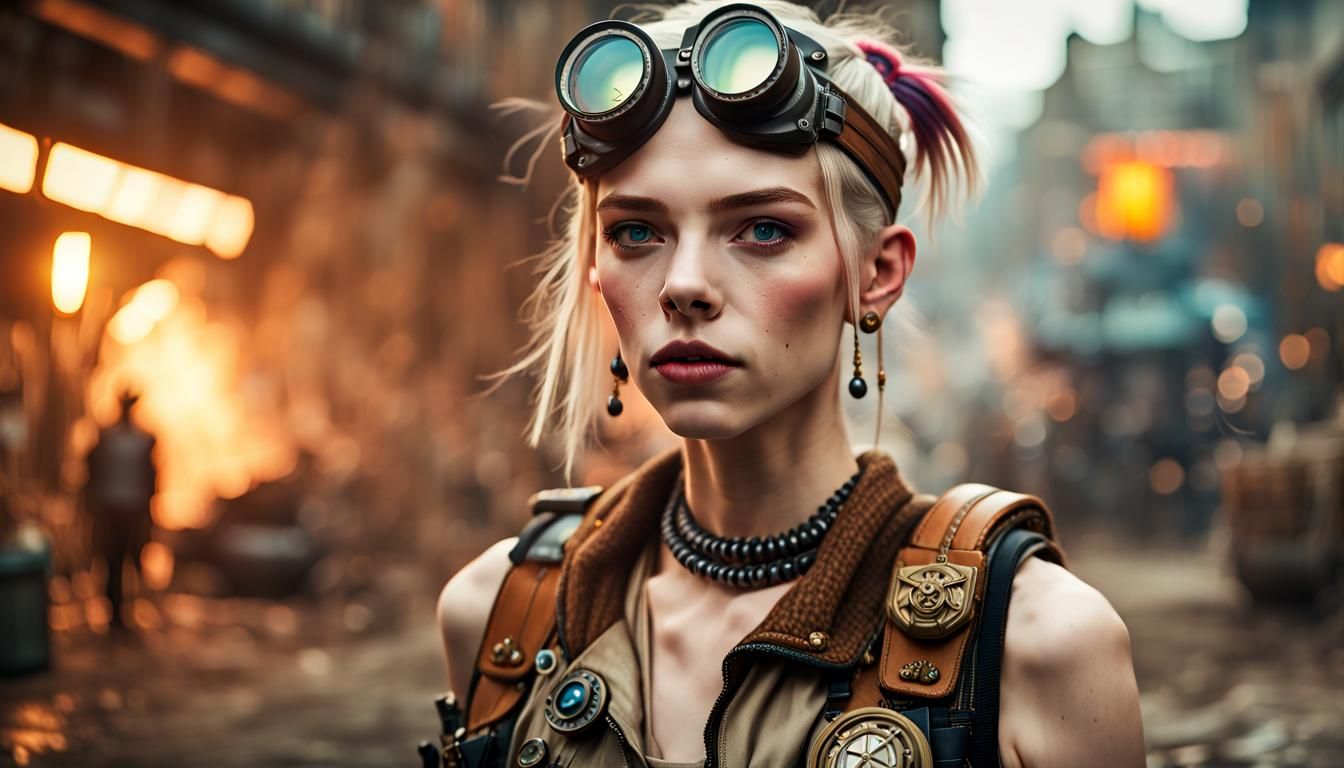 Anya Taylor-Joy as Tank Girl: Professional Photography