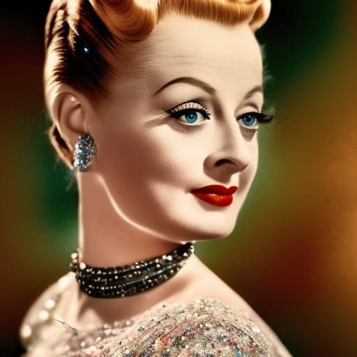 Fabulous 50s Housewife as Detailed Fantasy Photo