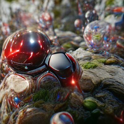 Abstract Quantum Realm Visualization