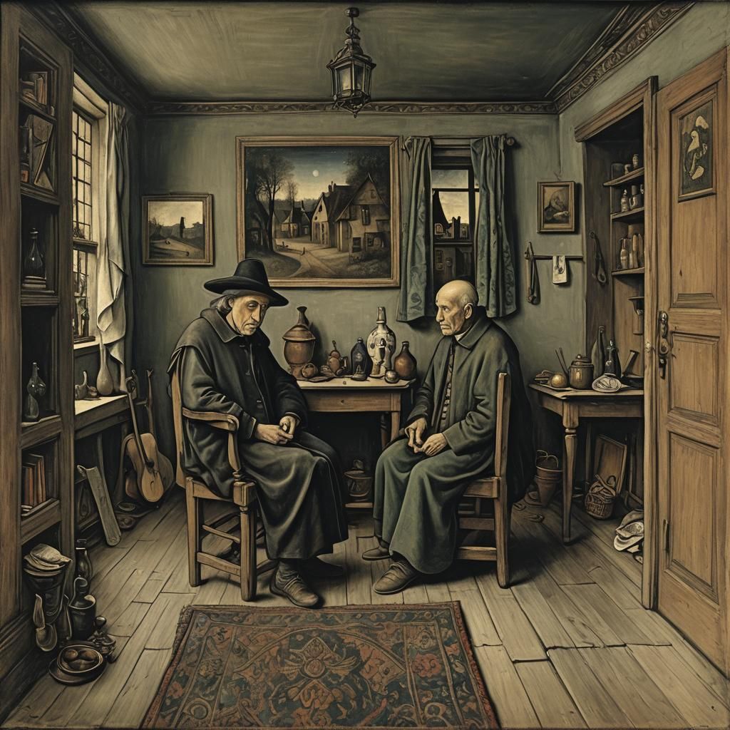 Idyllic Home Inspired by Cubism and Renaissance