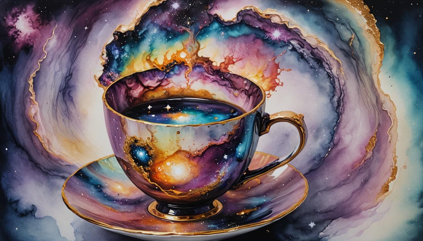 Galaxy in a teacup