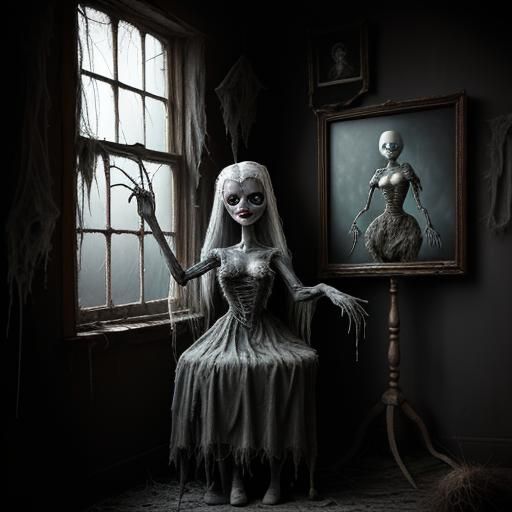 creepy doll