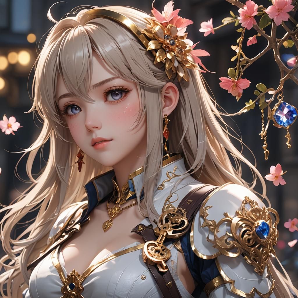 Anime Key to a Girl's Heart in 3D