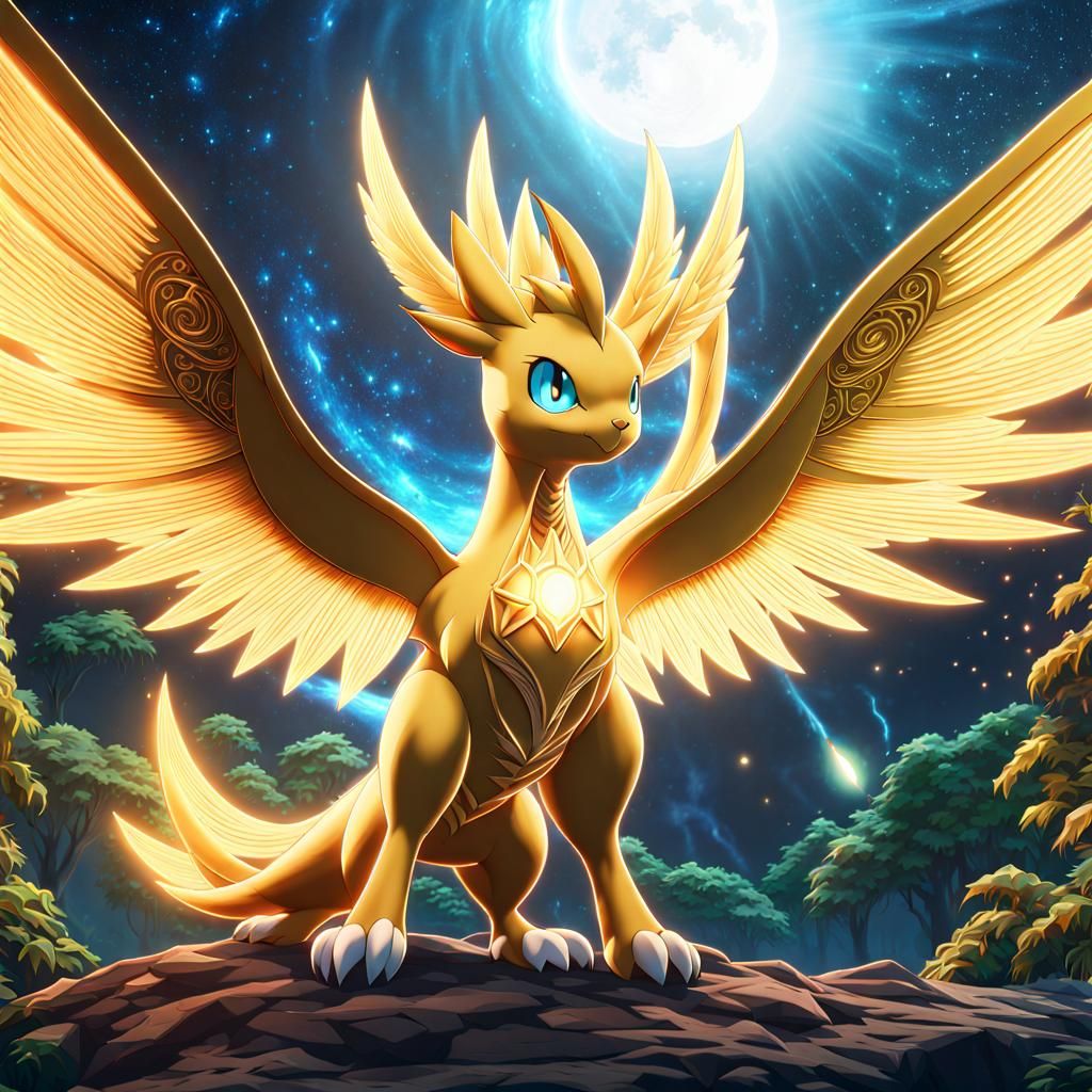 Adorable Legendary Pokémon in High Quality CGI