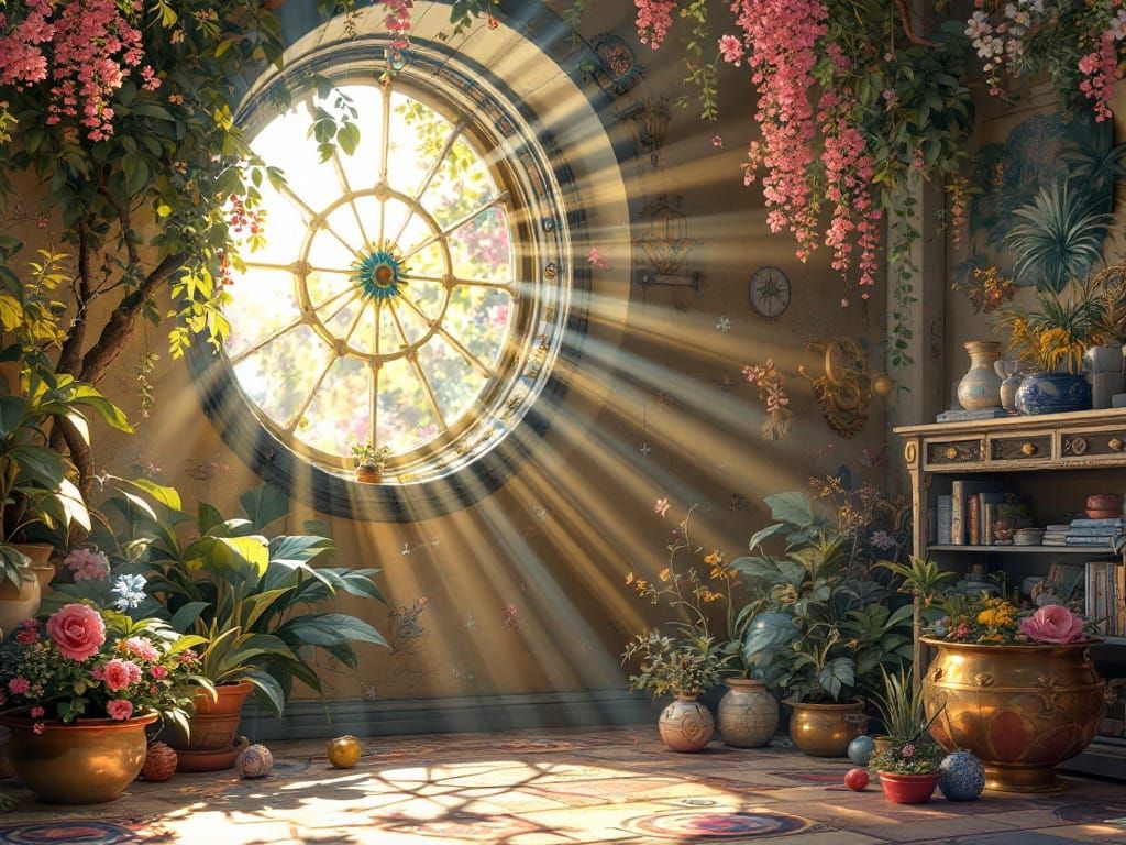 Steampunk Kangarex in Pastel Cloisonné Style