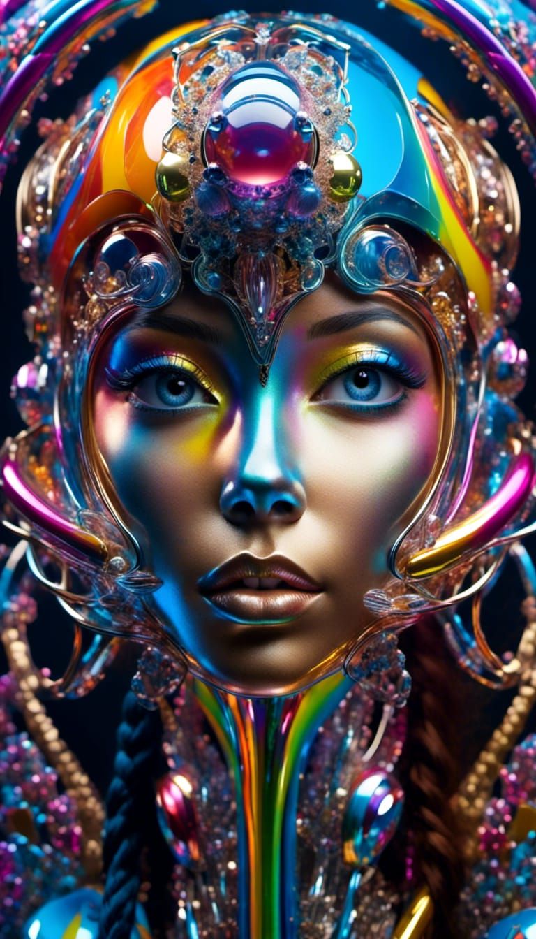 Hyperrealistic Bobblehead Figurine with Oversized Head