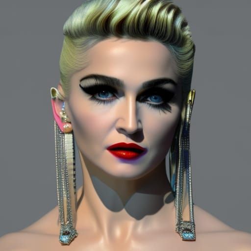 Iconic 1980s look: Madonna