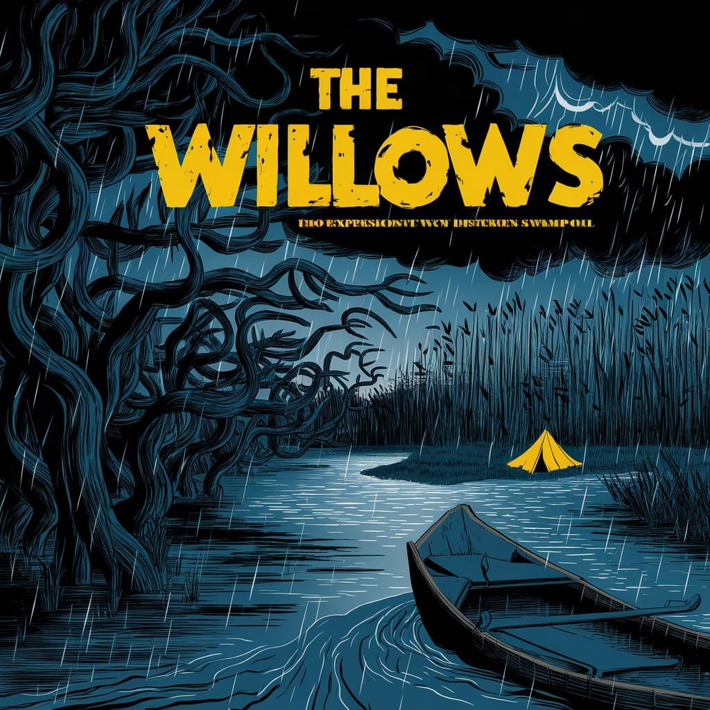 Neo-Expressionist Movie Poster: The Willows Swamp
