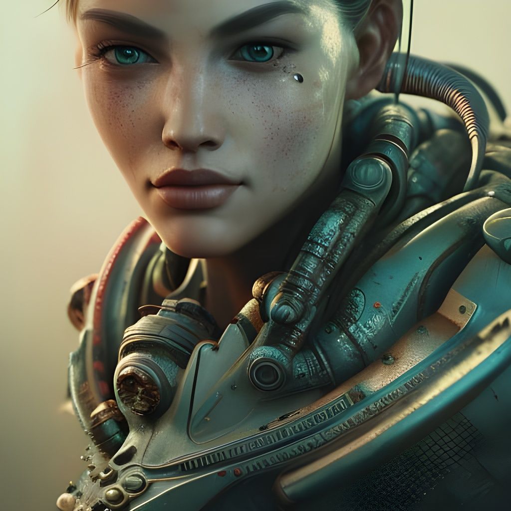 Detailed Fallout 4 Character Portrait in 4K