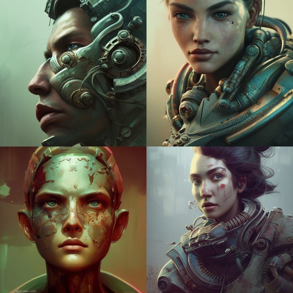 Detailed Fallout 4 Character Portrait in 4K