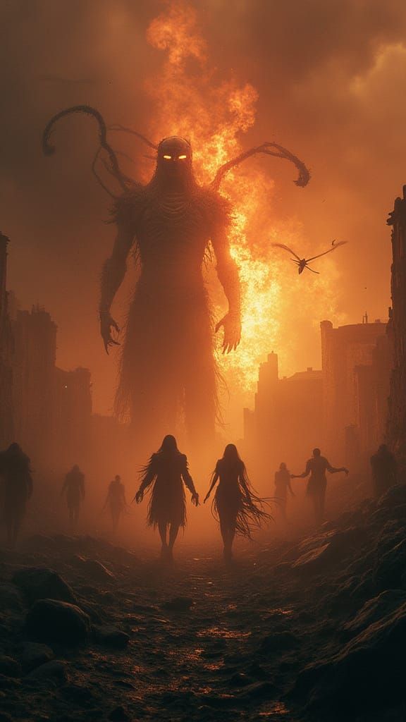 Tormented Spirits Rise from Apocalyptic Ruins in Cyberpunk D...