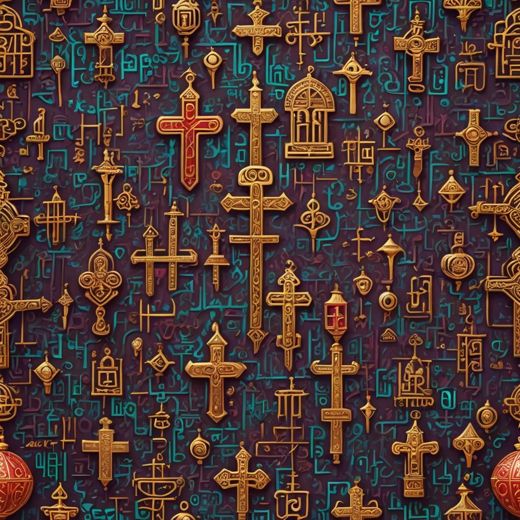 Mystical Ethiopic Script Illuminates Ancient Temple