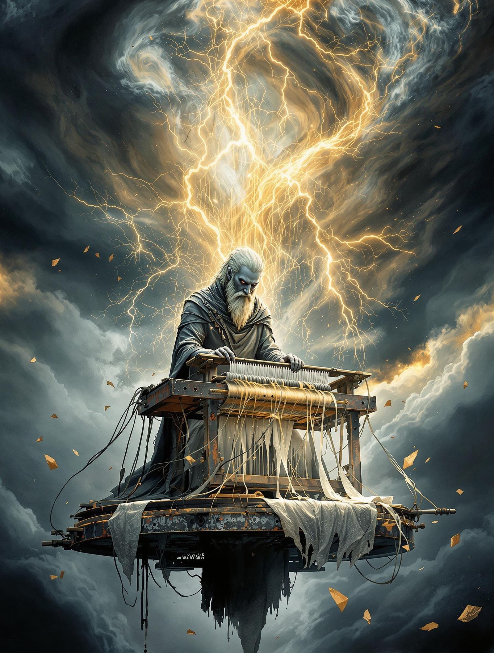 Stoic Weaver Transforms Chaos into Golden Thread