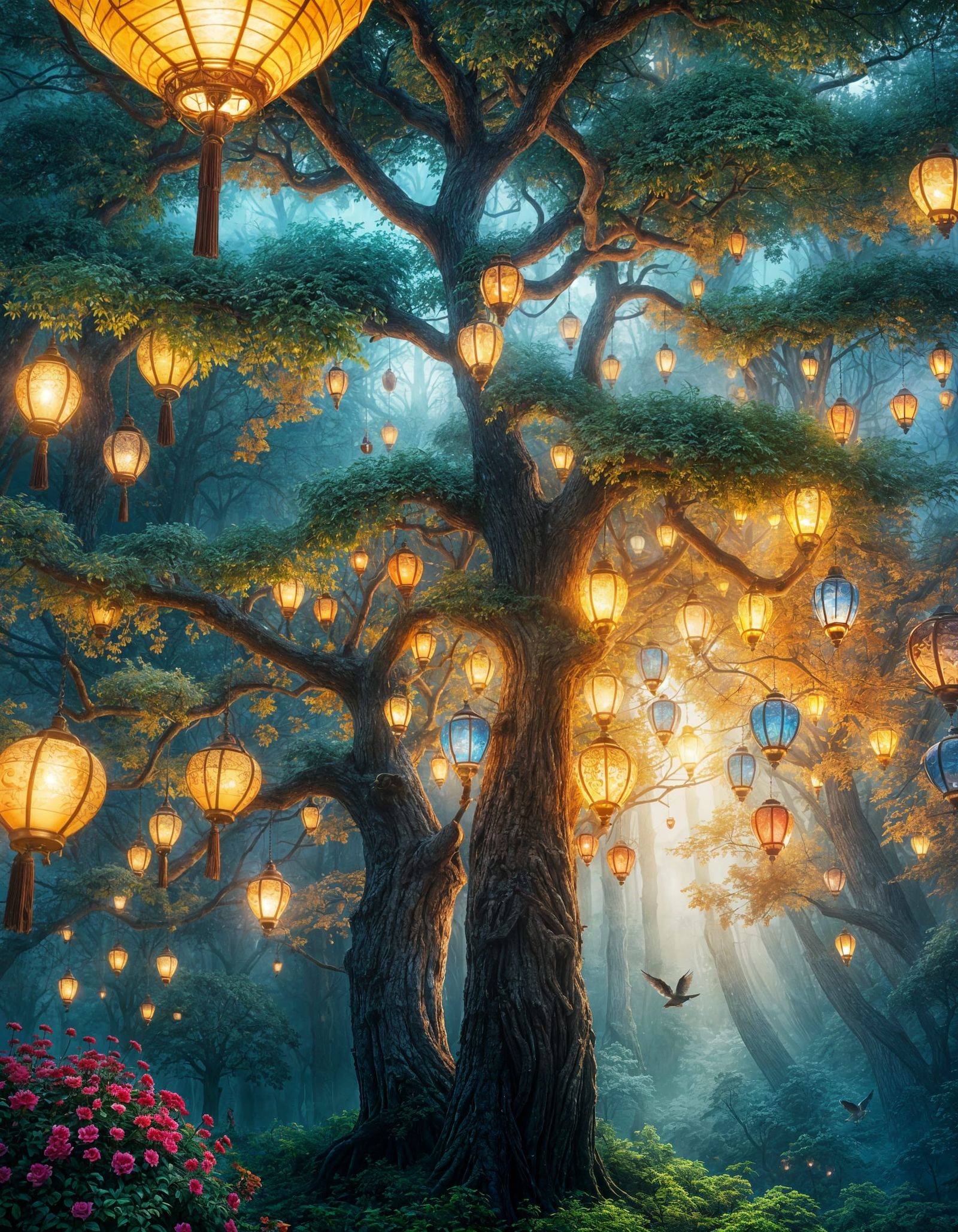 Lampion Tree