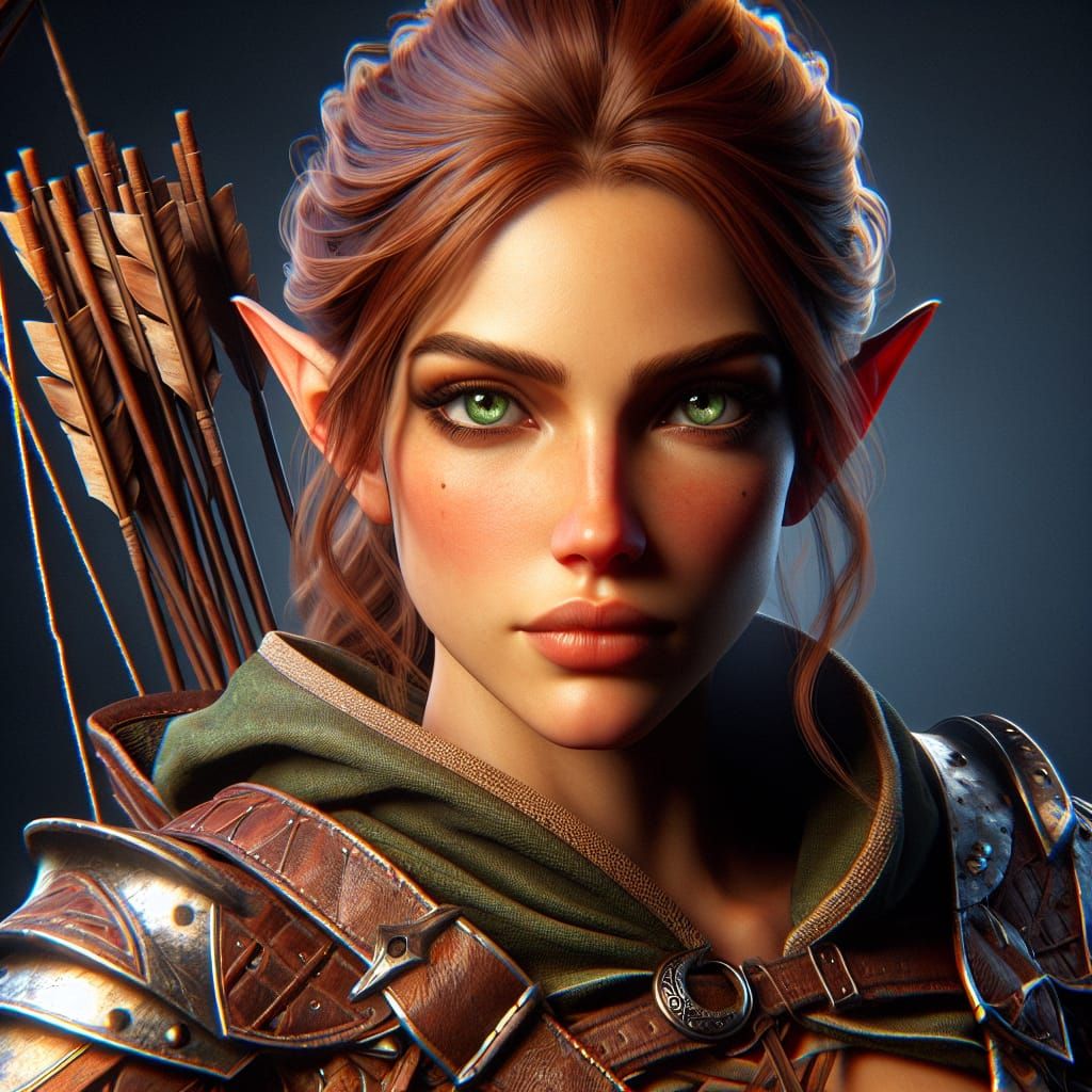 Mírriel Amanye: Archer, Ranger, Princess