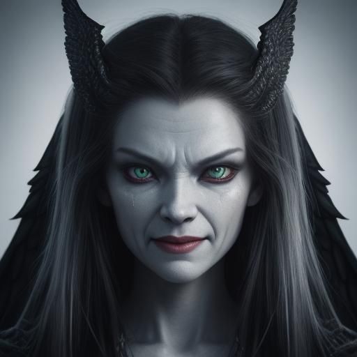 Horrifying Angelic Demon of Eyes: Cinematic Nightmare