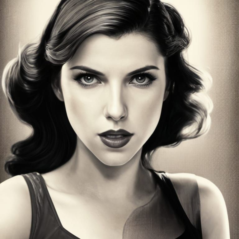 Anna Kendrick as Femme Fatale in Film Noir