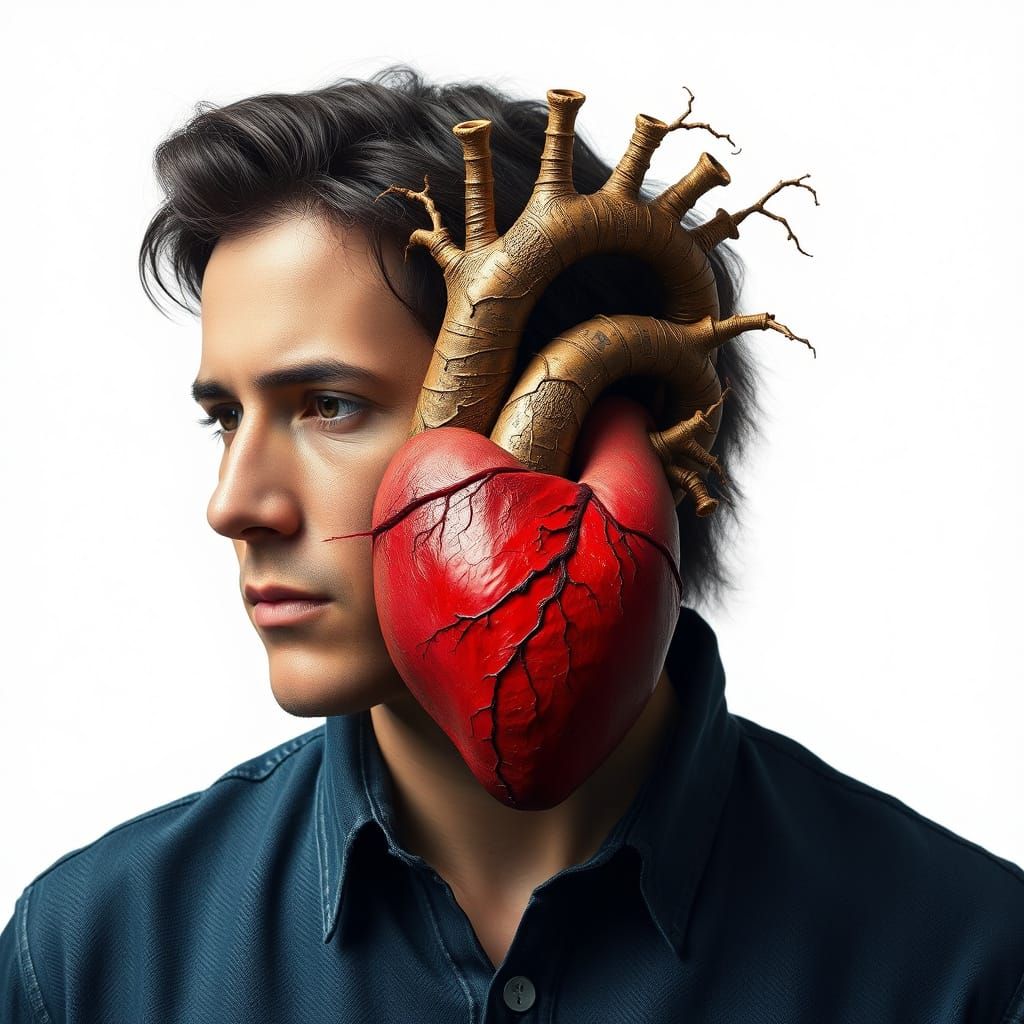 Realistic Human Heart Anatomy