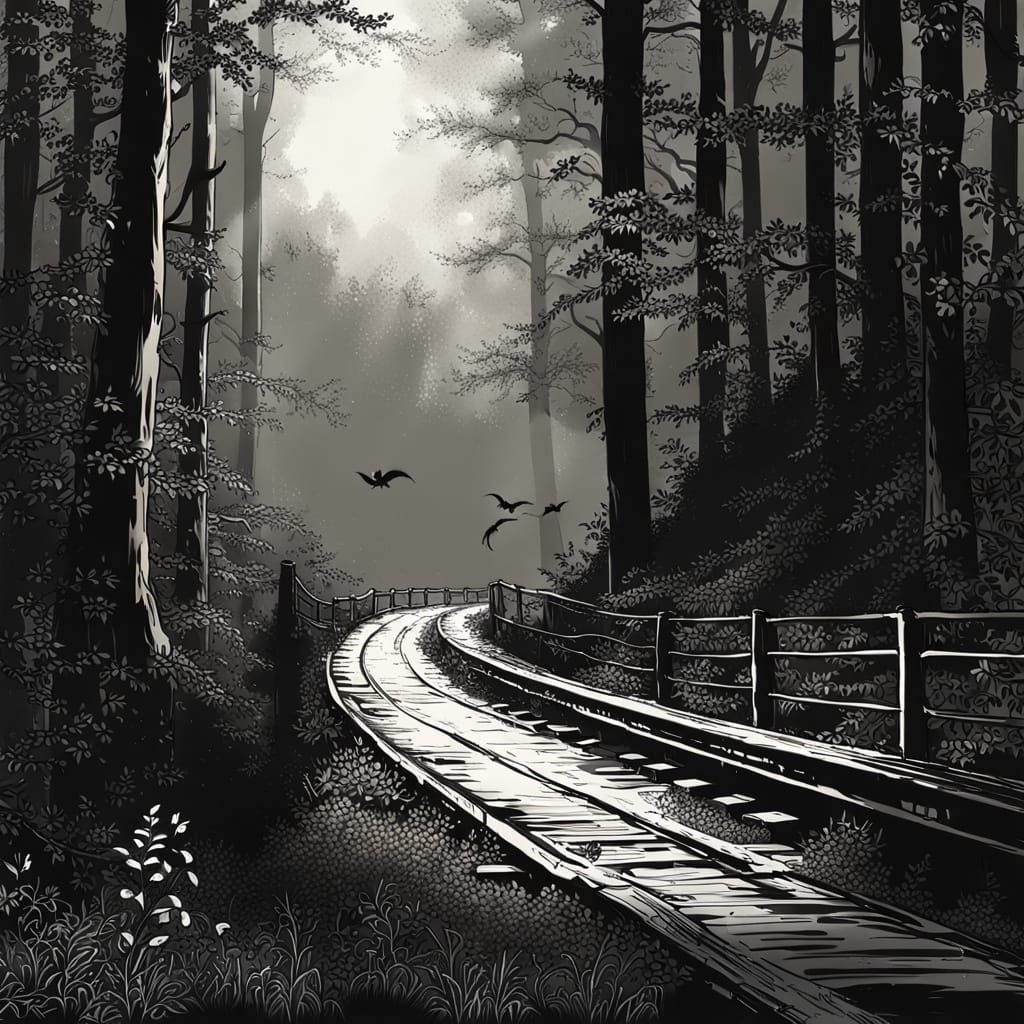 Shadows, whispers, forgotten, journey, hope