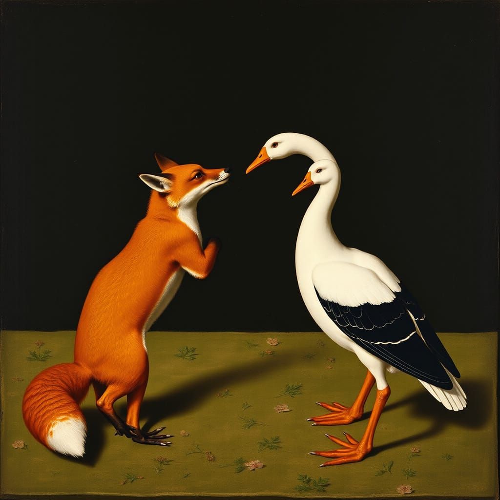 Foxes and Geese: A Study in Opposites