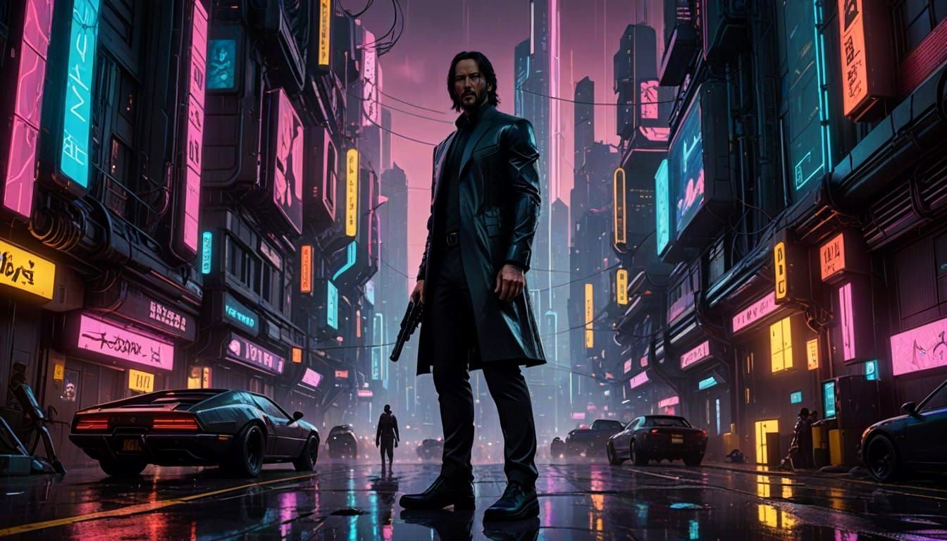 Cyberpunk Baba Yaga 2077