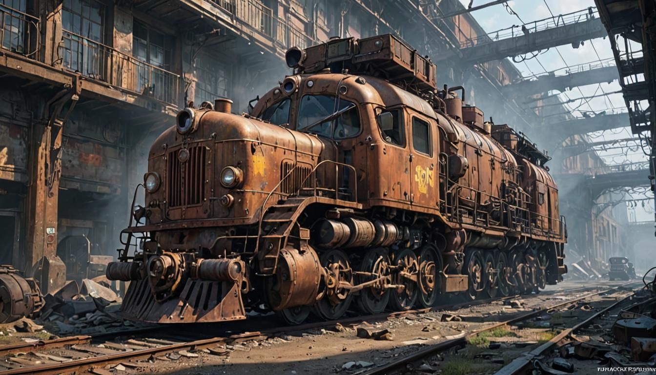Post-Apocalyptic Dieselpunk World: An ArtStation Masterpiece