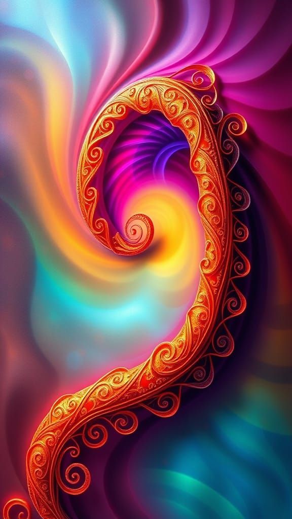 Original Sin Moebius contrasting colors deep color warm colo...