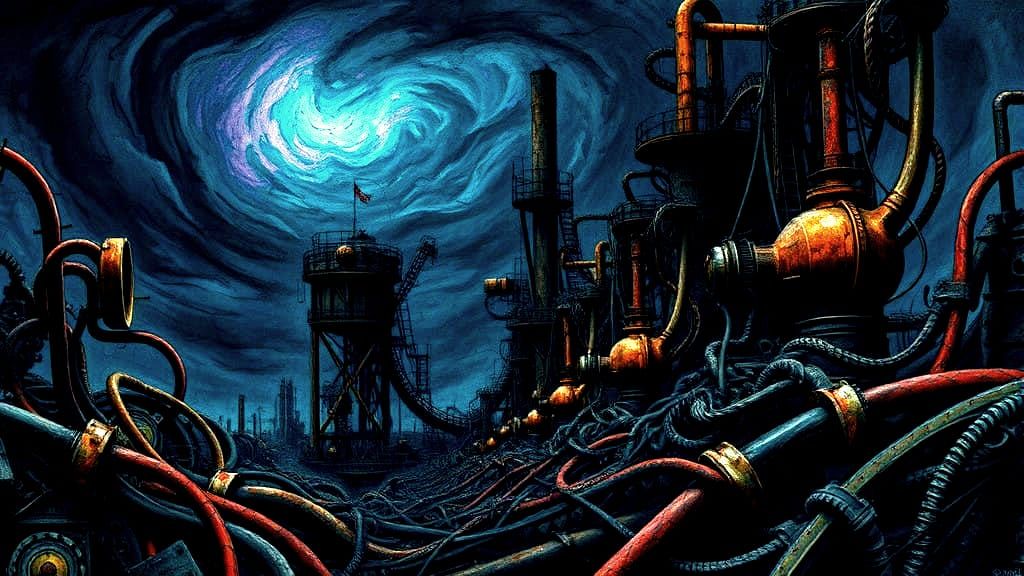 Dark Gothic Abyss Revealed in Rusty Vortex