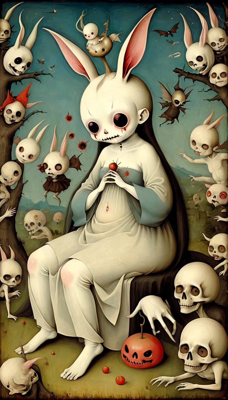 Macabre Nightmares in a Jirai Kei Aesthetic