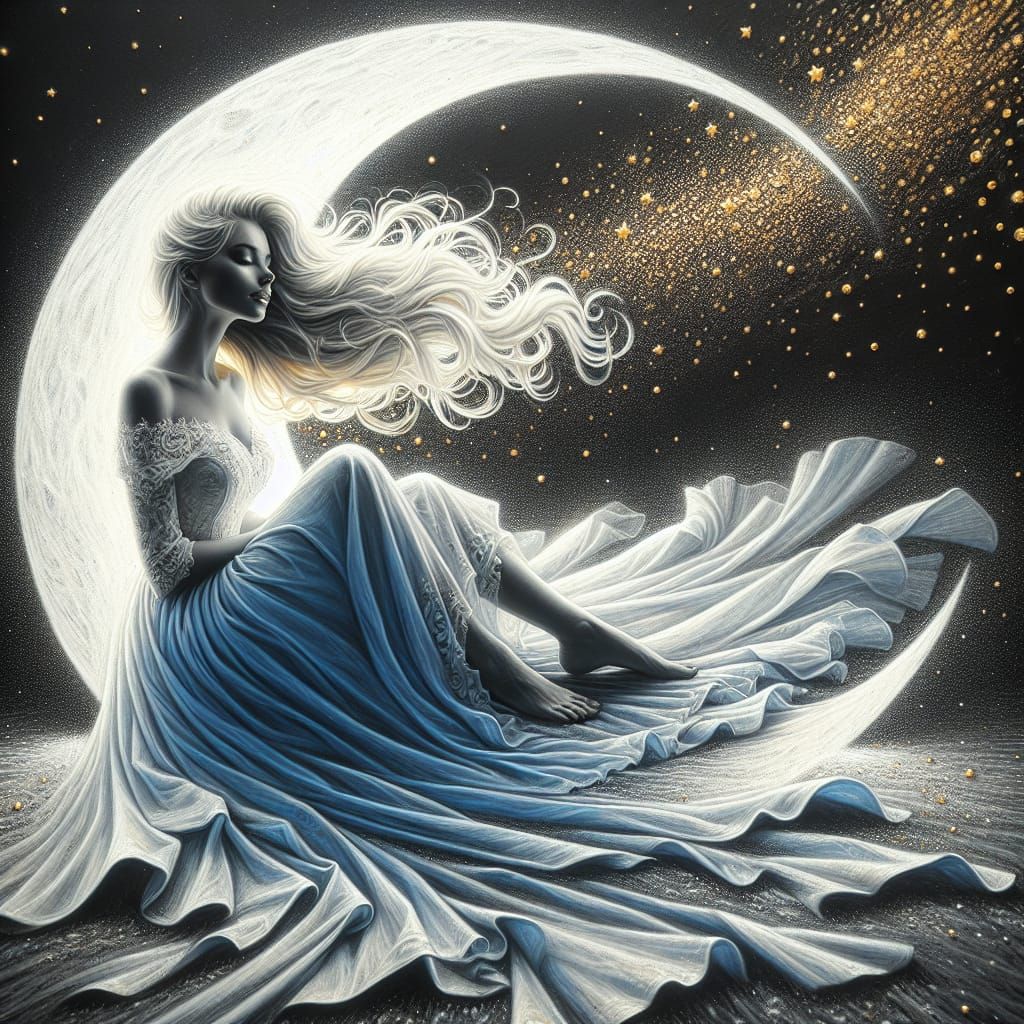 Moon lady
