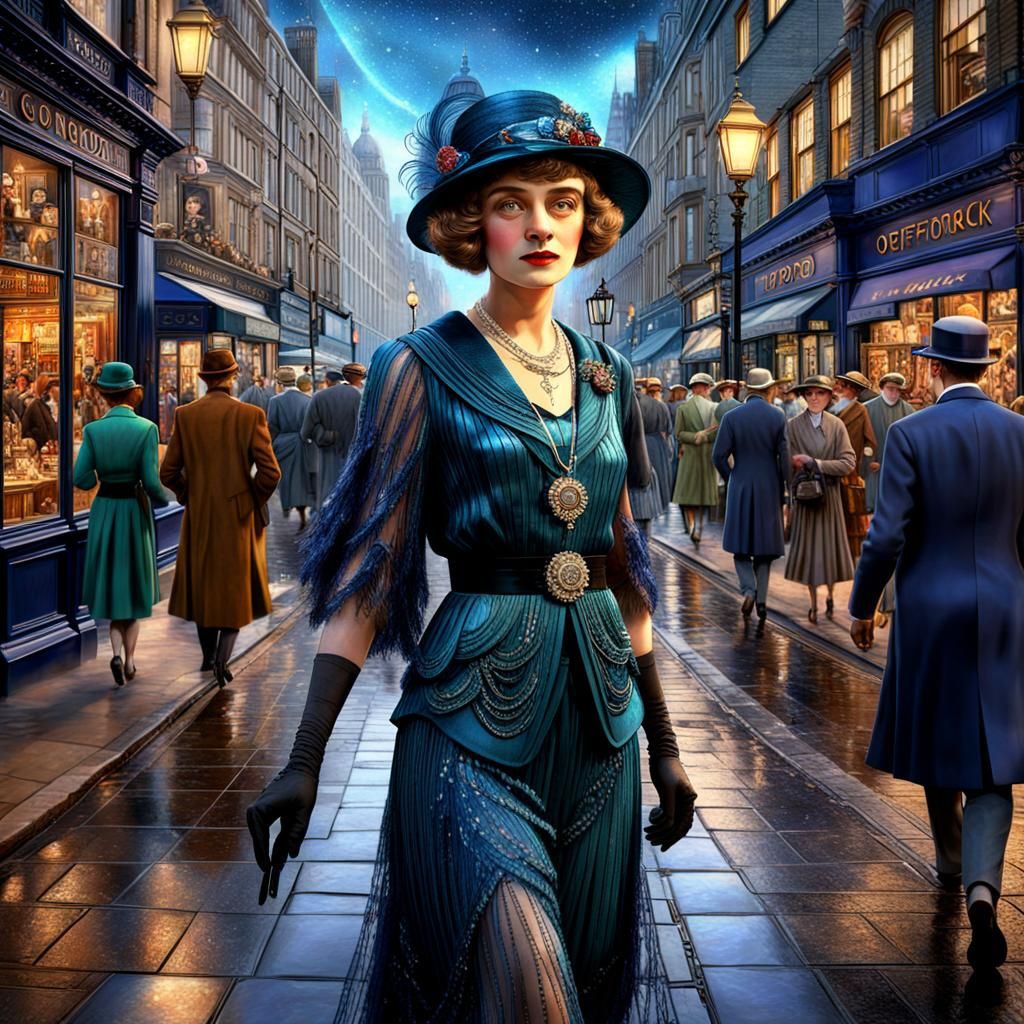 1920's London Evening