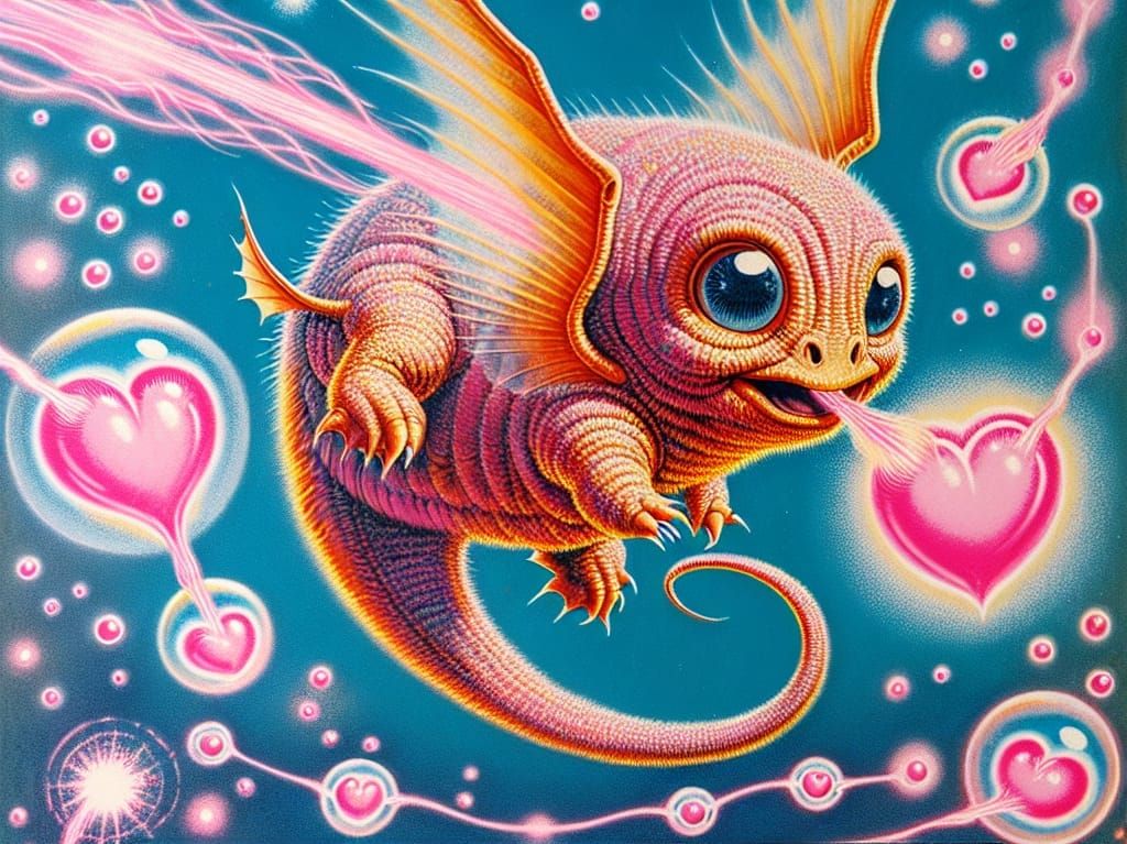 Dulcie the Beautiful Photoelectric Living Mutant Griffin Baby