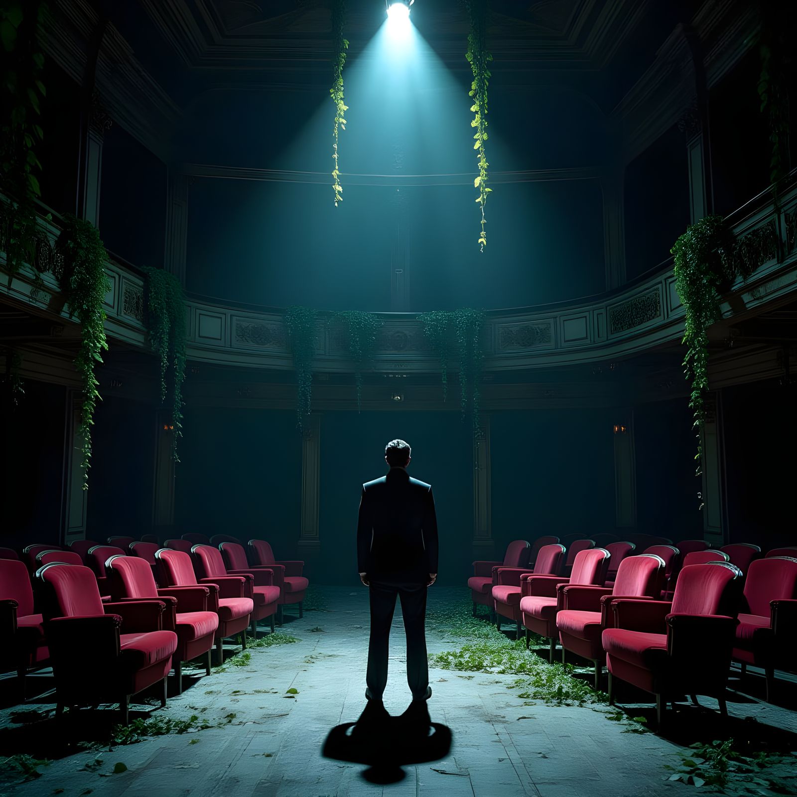 Secret Lair: Nature Reclaims Decaying Urban Theatre