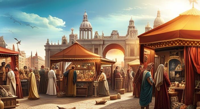 Market of Wonders, Ancient Rome