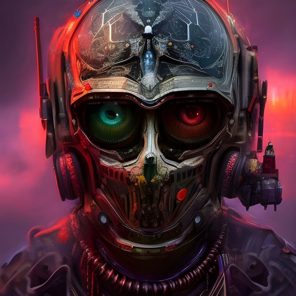 Skeleton Zombie Pilot in Detailed Cockpit
