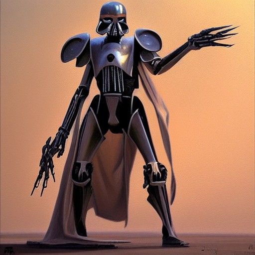General Grievous as Oil Painting by Gurney