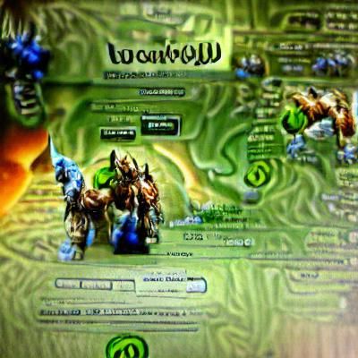 Stylized World of Warcraft Character Portrait