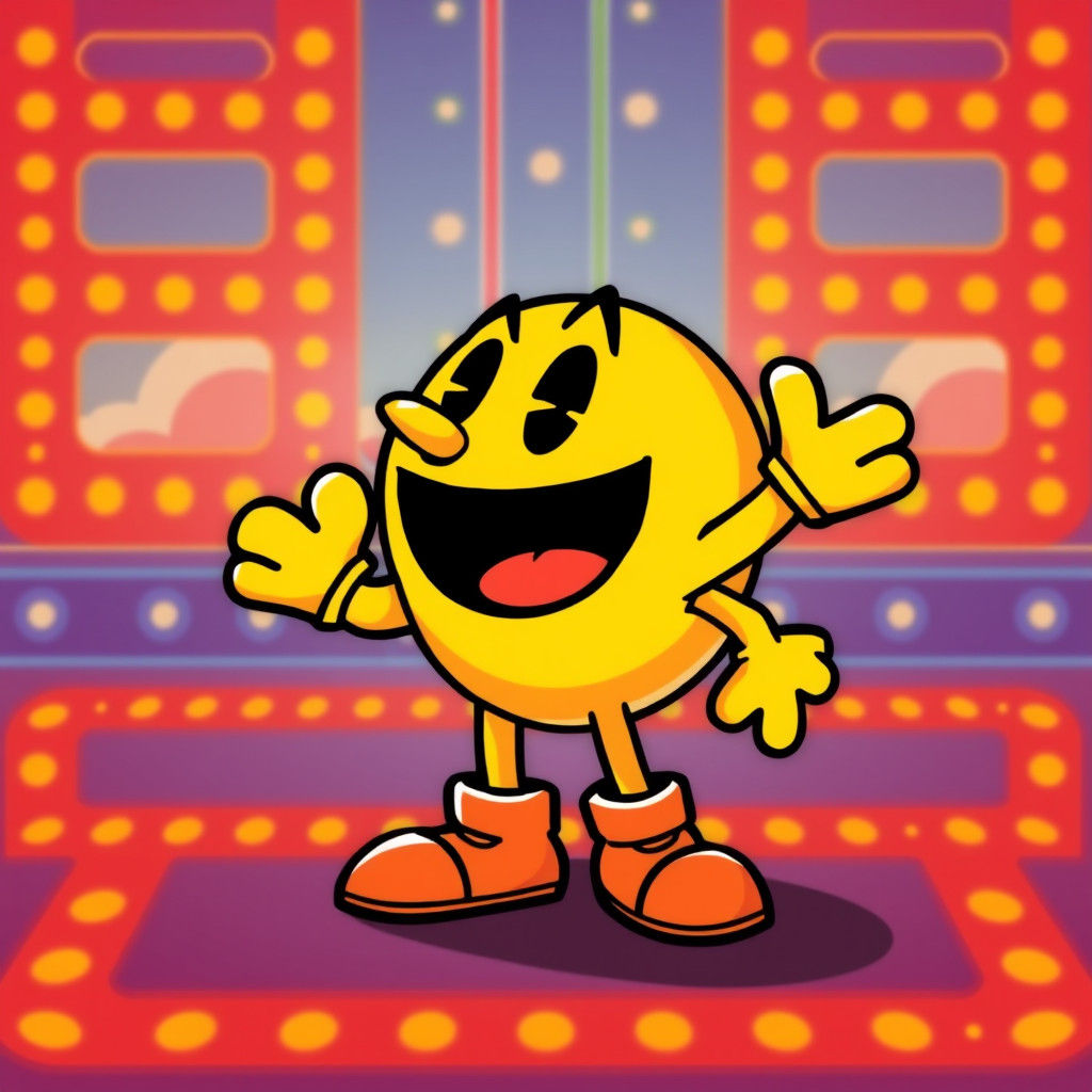 Pac-Man: Classic Video Game Character
