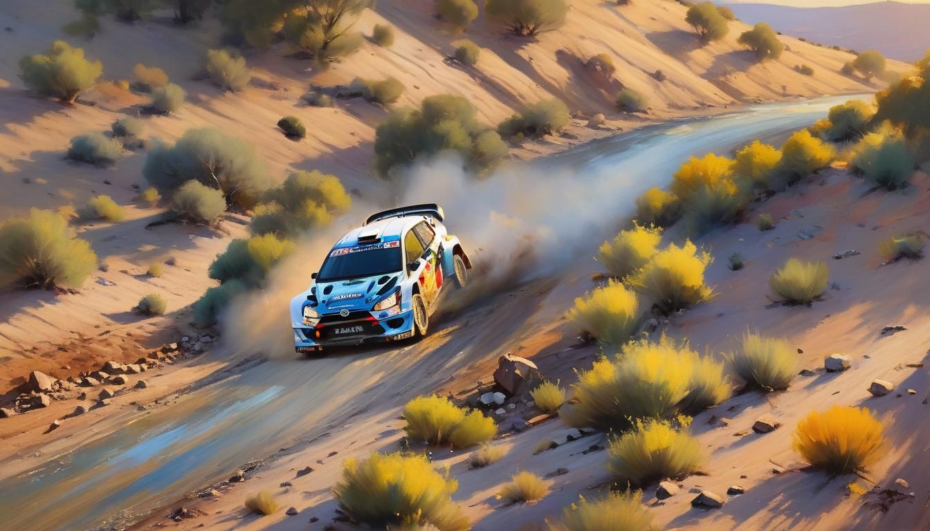 Dynamic Scene as Oil Painting by James Gurney