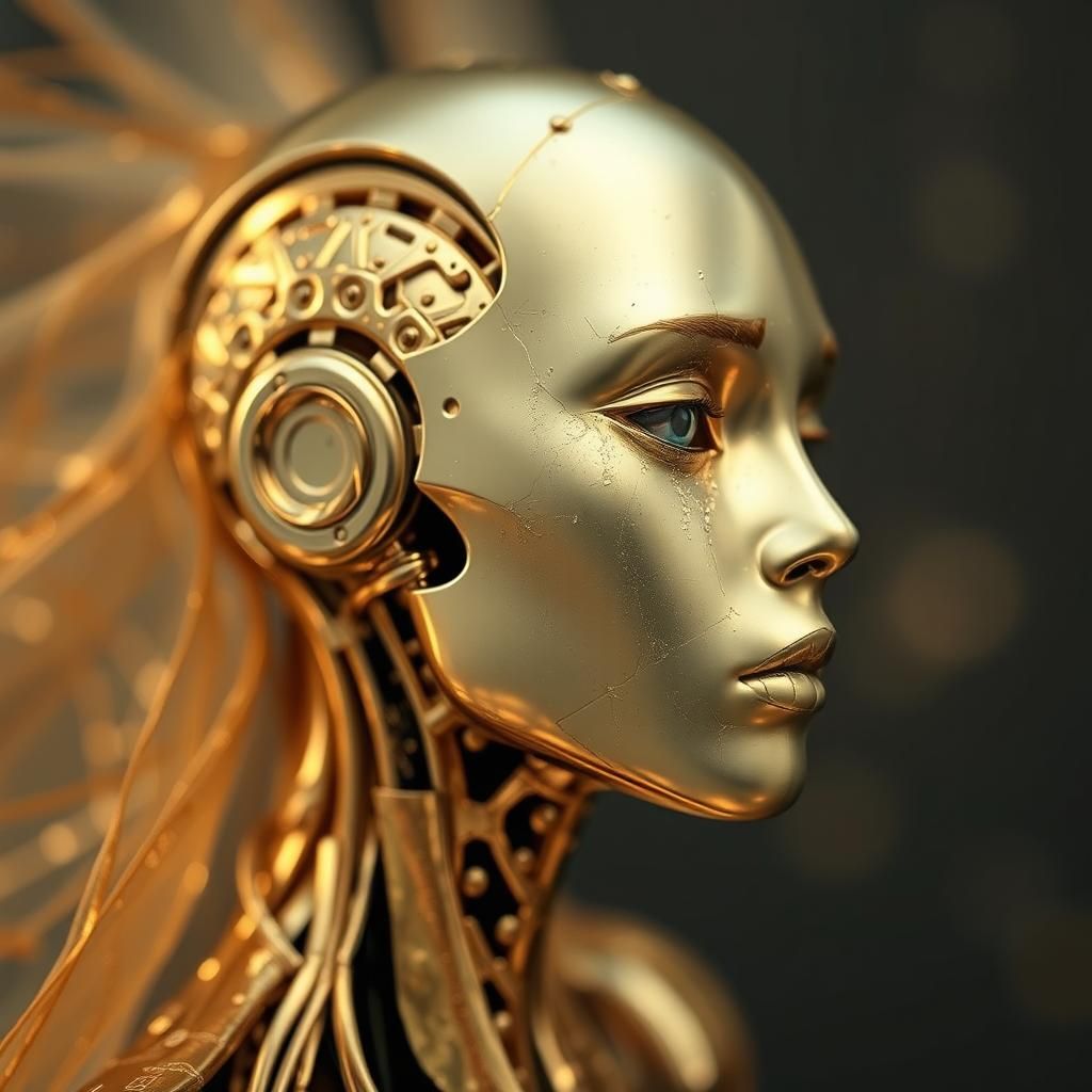 Gold Foil Android in the Multiverse
