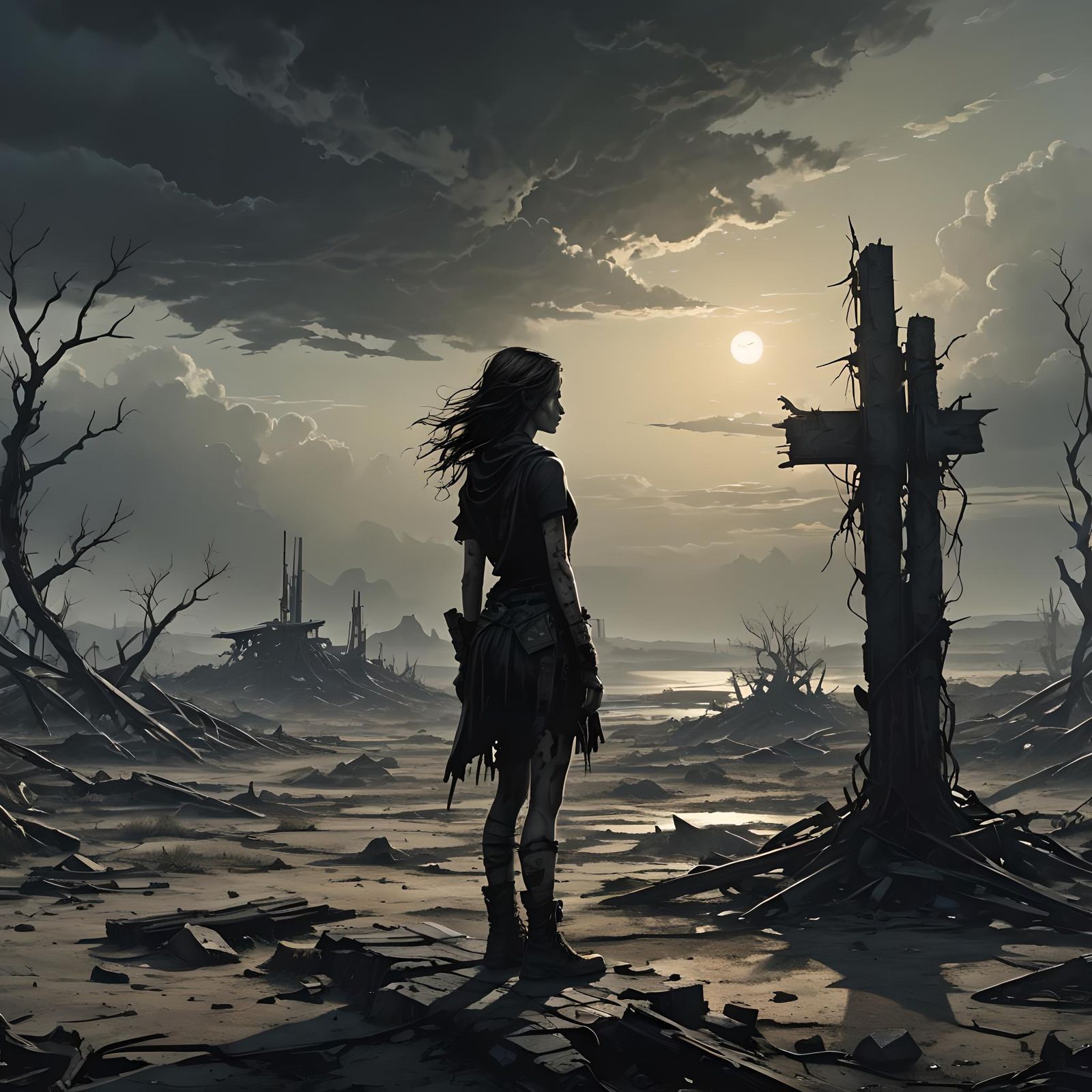 Post-Apocalyptic Island: Girl's Resilience After Nuclear Fal...