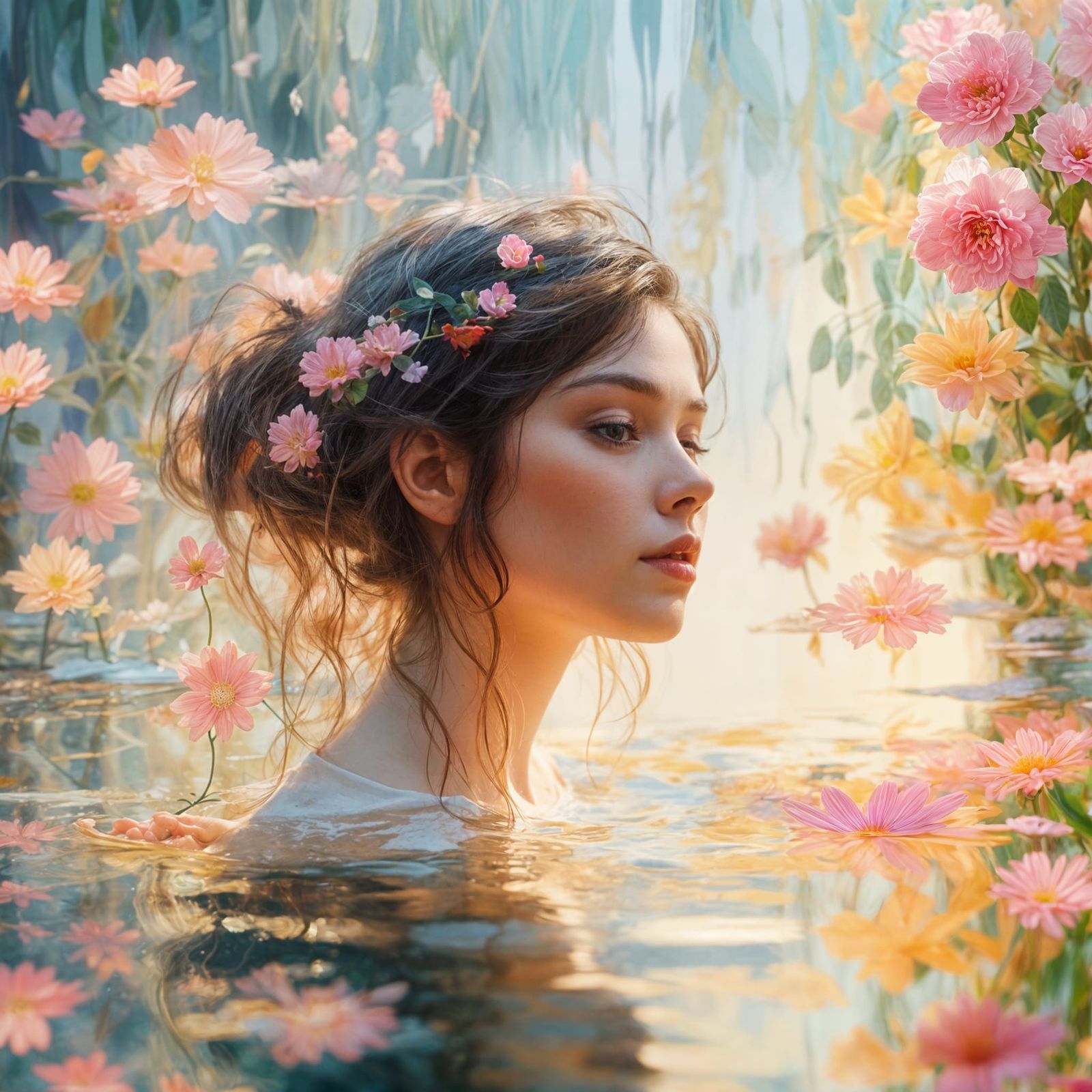 Inspirational Image Celebrating Inner and Outer Beauty