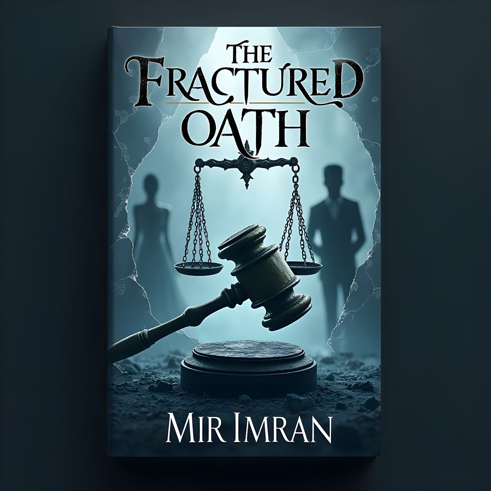 Fractured Oath Book Cover: Justice and Betrayal