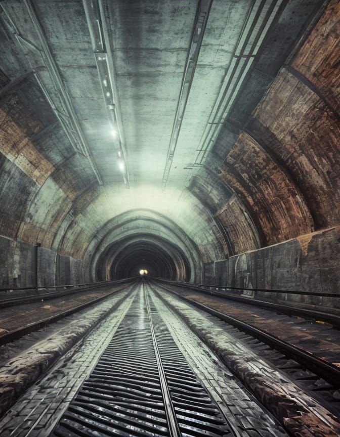 Breathtaking Tunnel Vision in Cinematic Realism