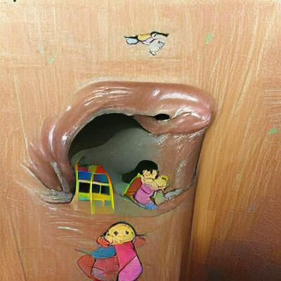 Bleak Wasteland: A Scene of Desolation