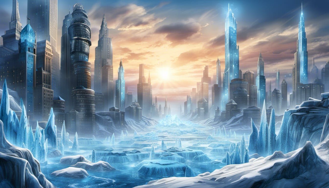 Downtown After The Apocalypse - The New Ice Age